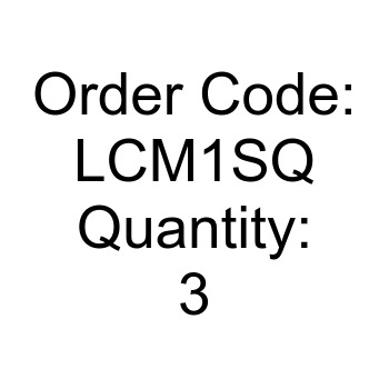 LCM1SQ x 3