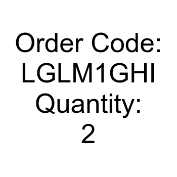 LGLM1GHI x 2
