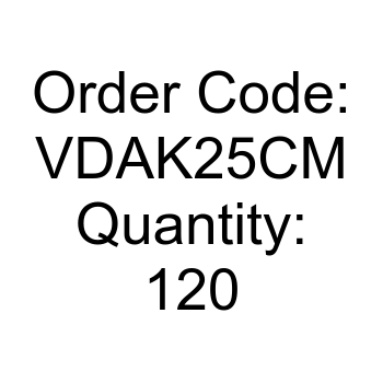 VDAK25CM x 120