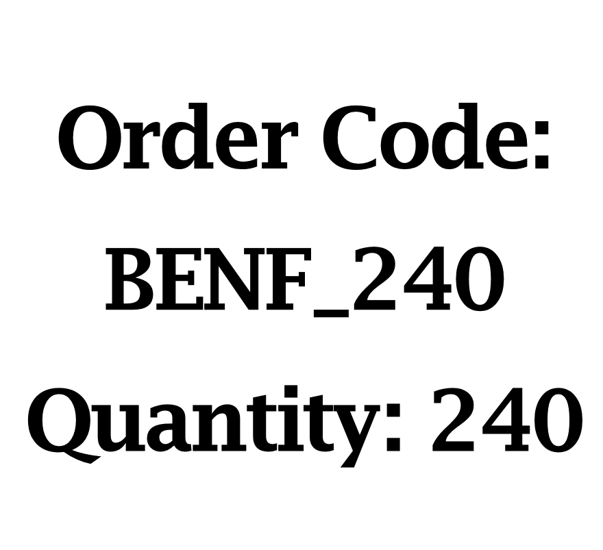 BENF_240 x Quantity 240