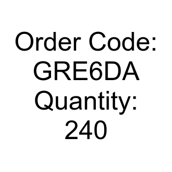 GRE6DA x 240