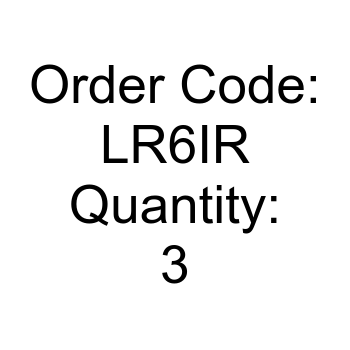 LR6IR x 3
