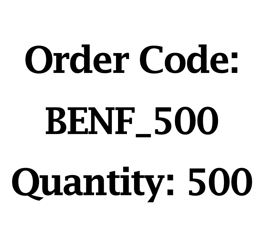 BENF_500 x Quantity 500