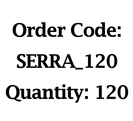 SERRA_120 x Quantity 120